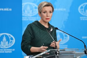 người phát ngôn Bộ Ngoại giao Nga Maria Zakharova.