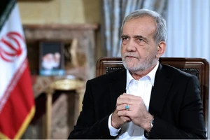 Tổng thống Iran Masoud Pezeshkian.