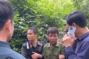 Đinh Văn Thành bị lực lượng Công an tóm gọn.