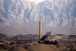 Tên lửa Ghard của Iran.