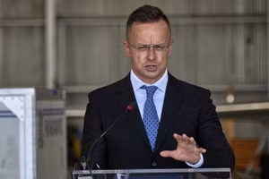 Ngoại trưởng Hungary Peter Szijjarto.