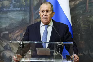 Ngoại trưởng Nga Sergey Lavrov.