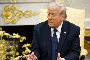 Tổng thống Mỹ Donald Trump phát biểu tại Nhà Trắng, ngày 3/3/2026.