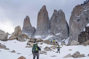 Bão tuyết tại Công viên quốc gia Torres del Paine ở vùng Patagonia, miền nam Chile, khiến 5 người thiệt mạng, ngày 18/11/2025.