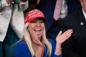 Nữ dân biểu Cộng hòa cánh hữu đến từ Georgia, Marjorie Taylor Greene.