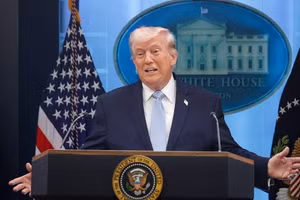 Tổng thống Mỹ Donald Trump.