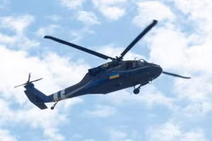 Trực thăng UH-60A Black Hawk của Ukraine.