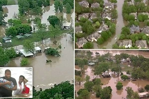Lũ lụt thảm khốc vẫn đang đe dọa Texas.