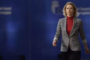 Thủ tướng Estonia Kaja Kallas