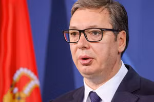 Tổng thống Serbia, Aleksandar Vucic.