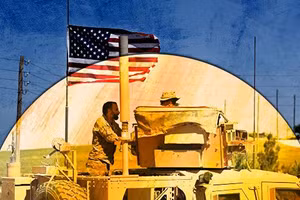 Căn cứ Mỹ ở Syria liên tục bị tấn công trong những ngày gần đây.