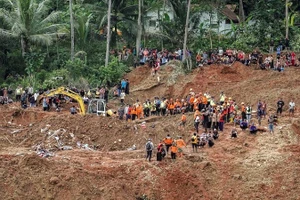 Lở đất ở Indonesia khiến hàng chục người thiệt mạng và mất tích.