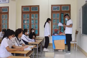 Tỉnh Sơn La đã tổ chức 4 đợt thi thử, trong đó có 2 lần thi theo đề thi Sở GD&ĐT cho học sinh.