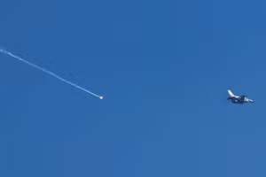 Chiến đấu cơ NATO bắn hạ một UAV xâm phạm không phận Latvia, ngày 8/6/2026.