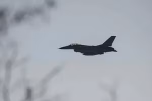 Chiến đấu cơ F16 của Ukraine.