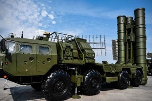 Hệ thống phòng thủ tên lửa S-400 Triumph của Nga.