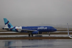 Máy bay của hãng JetBlue Airways. 