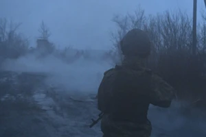 Binh sĩ Nga ở Donbass.