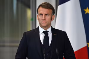Tổng thống Pháp Emmanuel Macron.