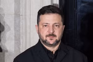 Tổng thống Ukraine Vladimir Zelensky.
