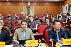 Các đại biểu dự hội nghị hiệp thương lần thứ ba.