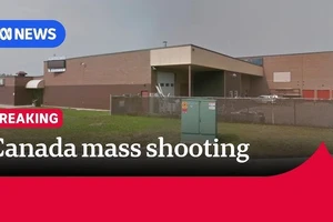 Trường trung học Tumbler Ridge, nơi xảy ra vụ xả súng đẫm máu, hôm 10/2.