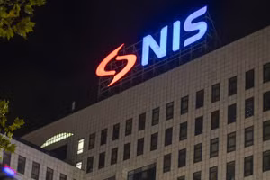 Tòa nhà NIS tại Novi Sad, Serbia.