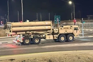 Hệ thống THAAD được nhìn thấy hiện diện ở Israel, ngày 15/10/2024.