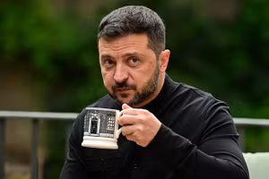 Tổng thống Ukraine Vladimir Zelensky.