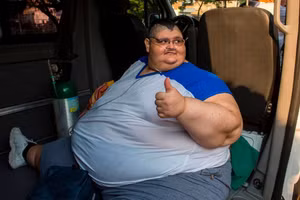 Juan Pedro Franco từng là người đàn ông nặng nhất thế giới.