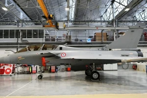 Máy bay chiến đấu Rafale của Pháp.