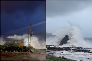 Siêu bão Ragasa tấn công Hồng Kông vào sáng sớm 24/9/2025.