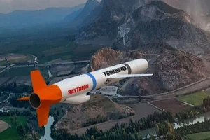 Tên lửa tầm xa Tomahawk của Mỹ.