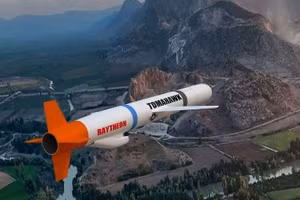 Tên lửa tầm xa Tomahawk của Mỹ.