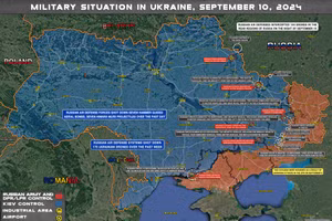 Nga kiểm soát nhiều khu vực ở Donbass trong những ngày gần đây.