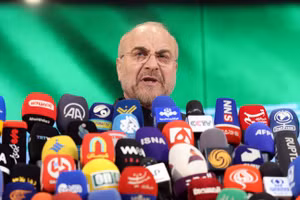 Chủ tịch quốc hội Iran, Mohammad Bagher Ghalibaf.