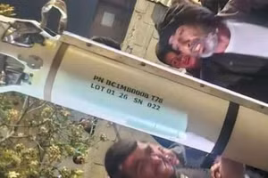 Mảnh vỡ của một tên lửa đánh chặn cho thấy Israel đang cạn kiệt vũ khí này.