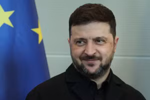 Tổng thống Ukraine Vladimir Zelensky.