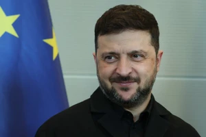 Tổng thống Ukraine Vladimir Zelensky.