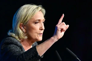 Cựu lãnh đạo đảng Tập hợp Quốc gia (RN), Marine Le Pen,