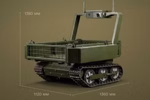 Hệ thống robot mặt đất Vepr của Ukraine.
