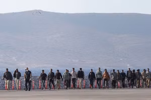 Crete, hòn đảo lớn nhất Hy Lạp chứng kiến 7.000 người di cư đến đây từ tháng 1 đến cuối tháng 6/2025.