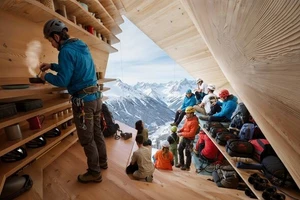 Lều trại bắt mắt này là sản phẩm trí tuệ của công ty thiết kế Ý CRA-Carlo Ratti Associati.