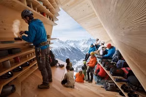 Lều trại bắt mắt này là sản phẩm trí tuệ của công ty thiết kế Ý CRA-Carlo Ratti Associati.