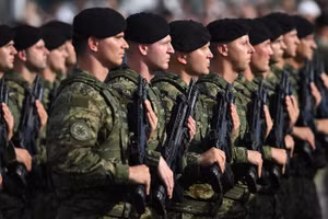 Binh sĩ quân đội Croatia.