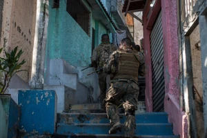 Cảnh sát tiến hành đột kích quy mô lớn ở Rio de Janeiro, ngày 28/10/2025.