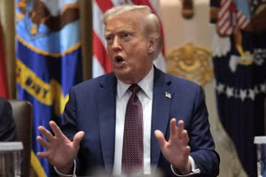 Tổng thống Mỹ Donald Trump.