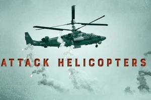 Trực thăng tấn công Ka-52 của Nga.