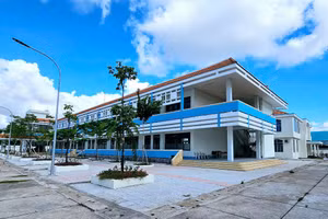 Trường ĐH Cần Thơ - Khu Sóc Trăng năm nay tuyển sinh 4 ngành học: Du lịch; Kế Toán; Luật; Logistics và Quản lý chuỗi cung ứng. Ảnh: Xuân Lương.