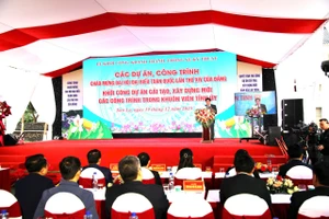 Sơn La đồng loạt tổ chức khởi công 2 Dự án trọng điểm của tỉnh.